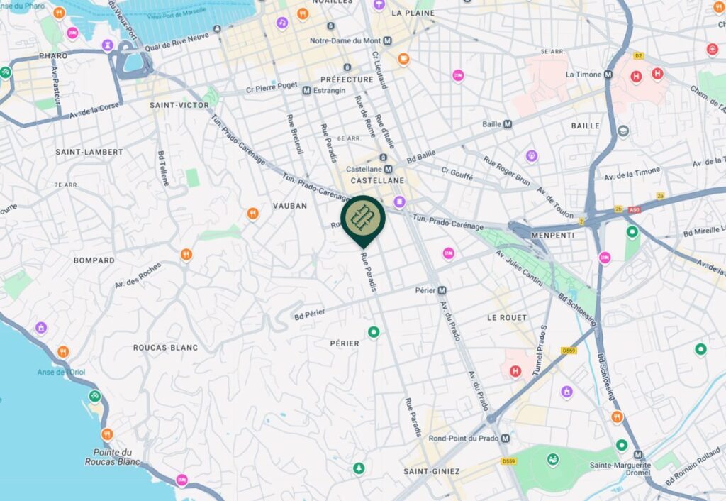 carte marseille